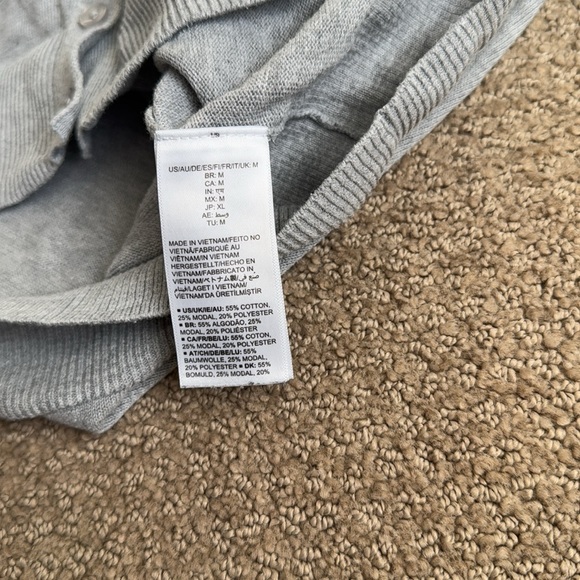 -Amazon Essentials Lightweight Button Front Cardigan Sweater - Size: Medium - Picture 5 of 6